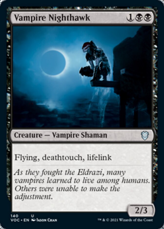 Vampire Nighthawk [Innistrad: Crimson Vow Commander] Magic: The Gathering
