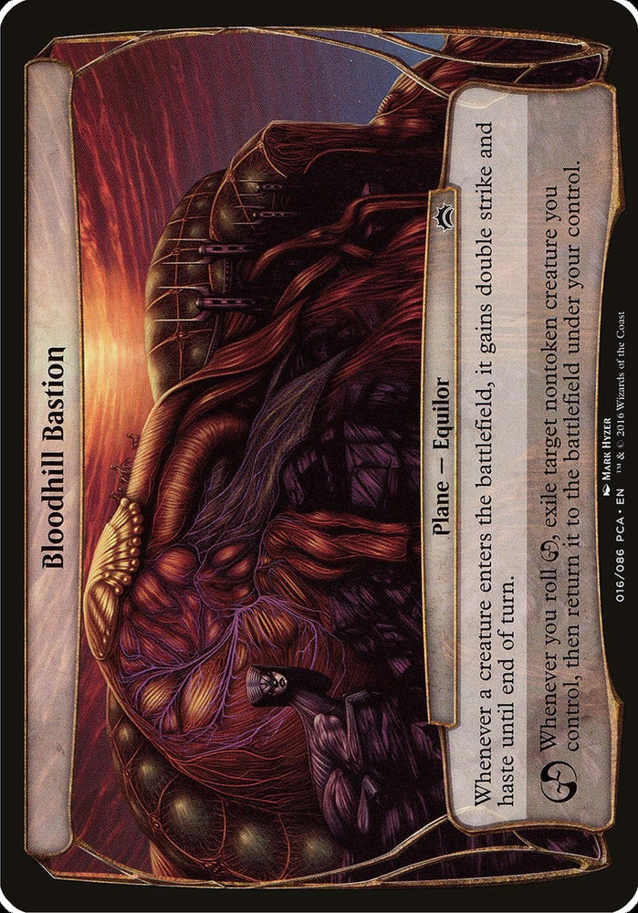 Bloodhill Bastion (Planes) [Planechase Anthology Planes] Magic: The Gathering