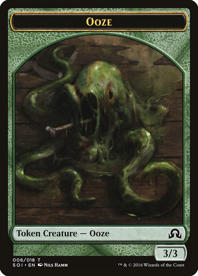 Ooze Token [Shadows over Innistrad Tokens] Magic: The Gathering