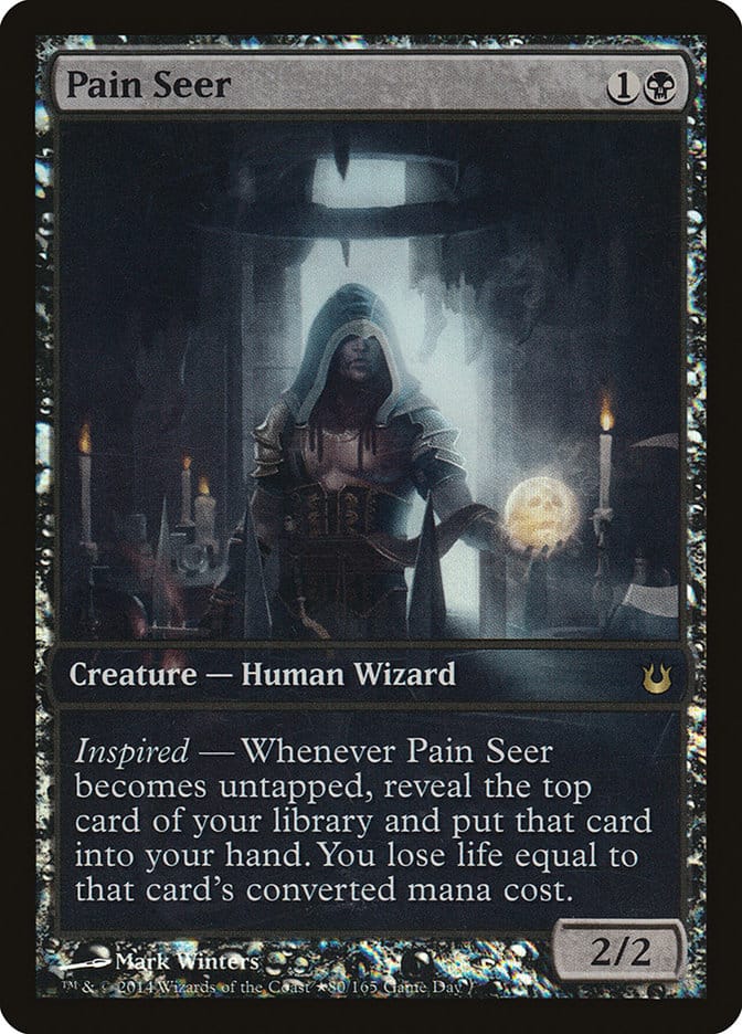 Pain Seer (Game Day) [Born of the Gods Promos] Magic: The Gathering