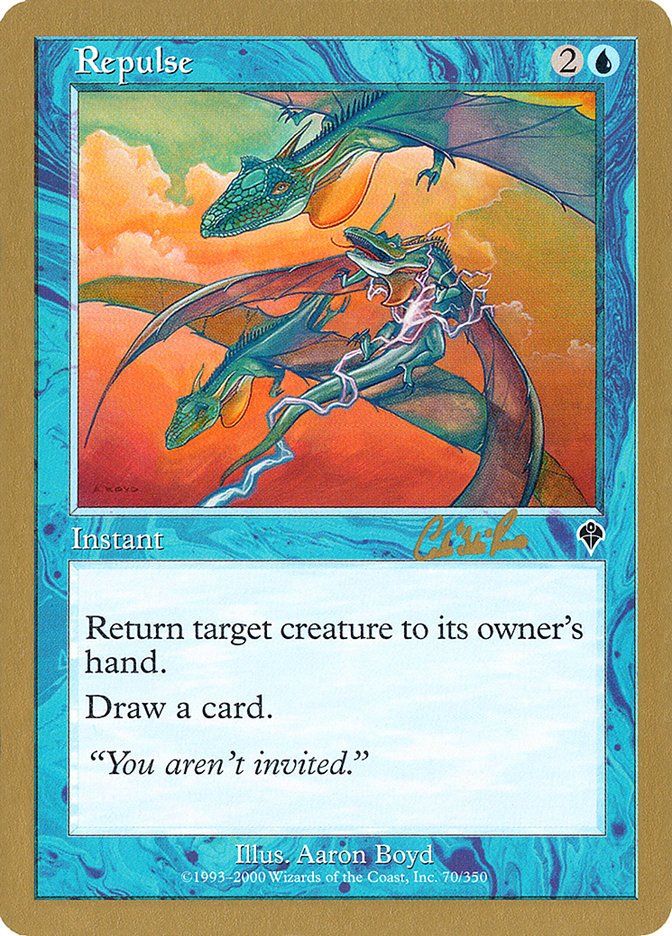 Repulse (Carlos Romao) [World Championship Decks 2002] Magic: The Gathering