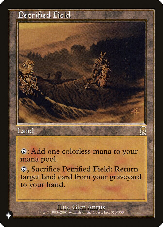 Petrified Field [The List] Magic: The Gathering