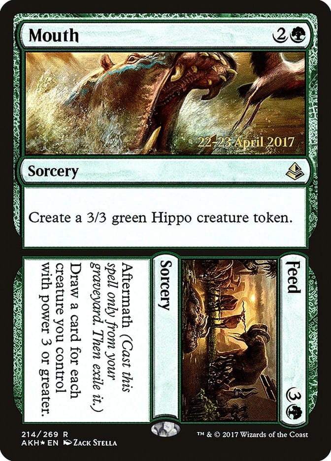 Mouth // Feed [Amonkhet Prerelease Promos] Magic: The Gathering