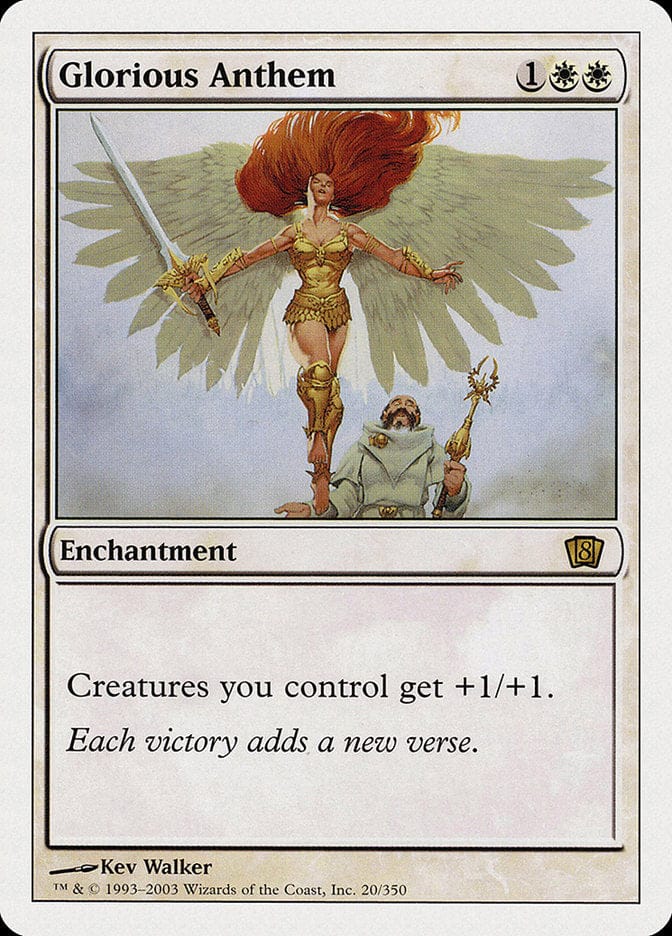 Glorious Anthem [Eighth Edition] Magic: The Gathering