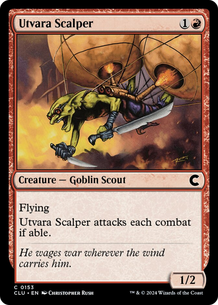 Utvara Scalper [Ravnica: Clue Edition] Magic: The Gathering
