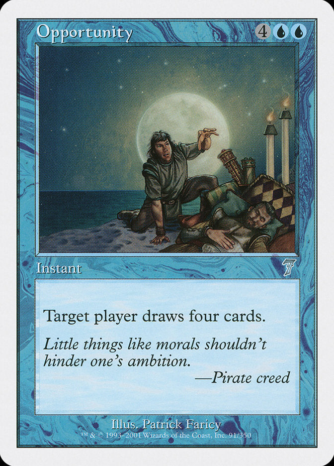 Opportunity [Seventh Edition] Magic: The Gathering