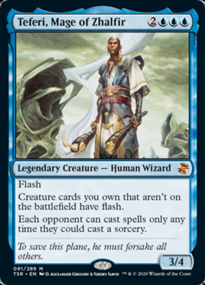 Teferi, Mage of Zhalfir [Time Spiral Remastered] Magic: The Gathering