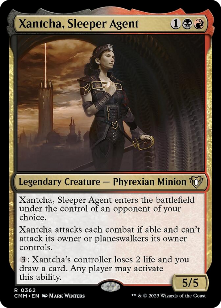 Xantcha, Sleeper Agent [Commander Masters] Magic: The Gathering