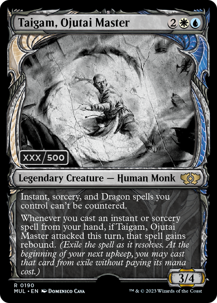 Taigam, Ojutai Master (Serialized) [Multiverse Legends] Magic: The Gathering