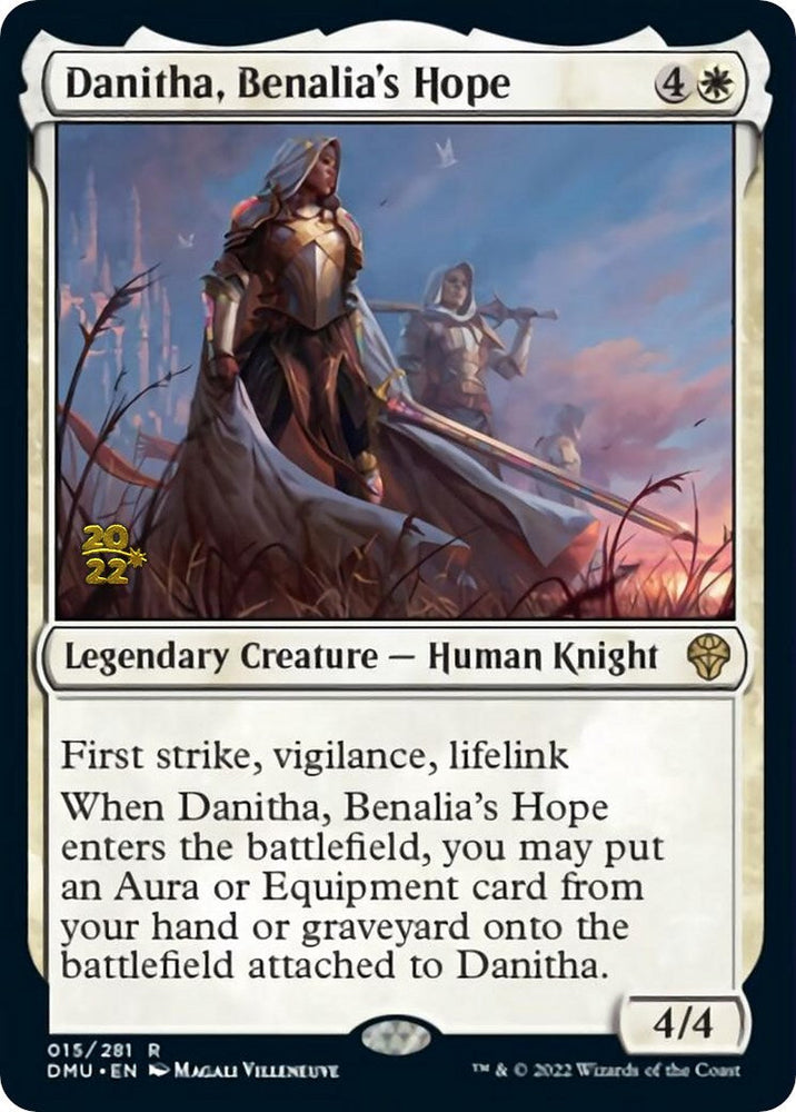 Danitha, Benalia's Hope [Dominaria United Prerelease Promos] Magic: The Gathering
