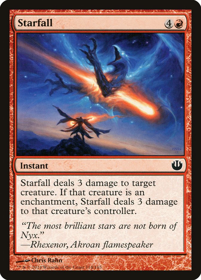 Starfall [Journey into Nyx] Magic: The Gathering