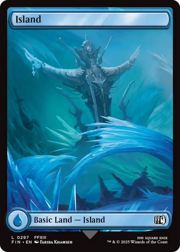 Island (0297) [FINAL FANTASY] Magic: The Gathering