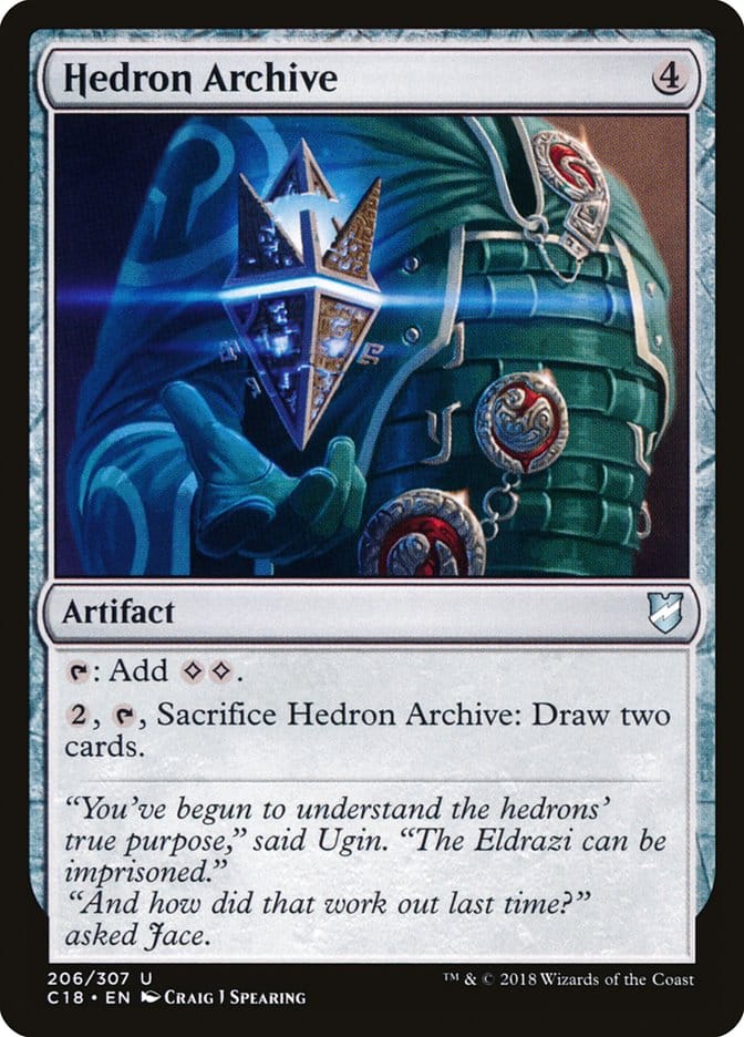 Hedron Archive [Commander 2018] Magic: The Gathering