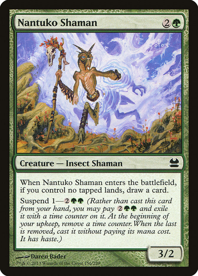 Nantuko Shaman [Modern Masters] Magic: The Gathering