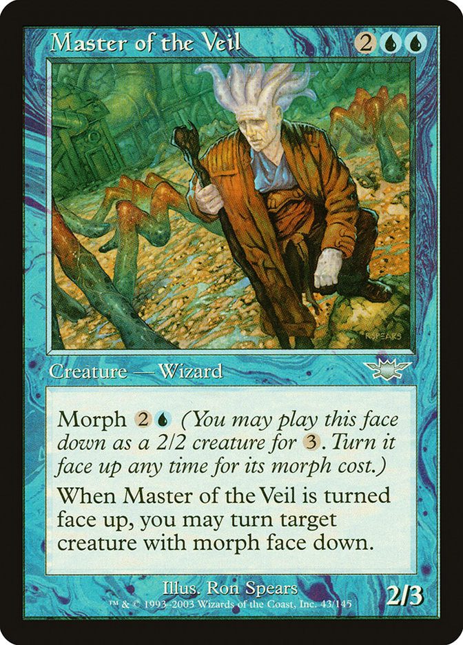 Master of the Veil [Legions] Magic: The Gathering
