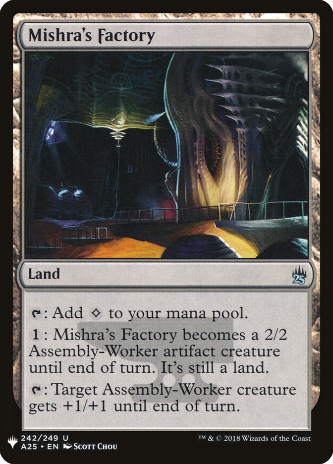Mishra's Factory [Mystery Booster] Magic: The Gathering