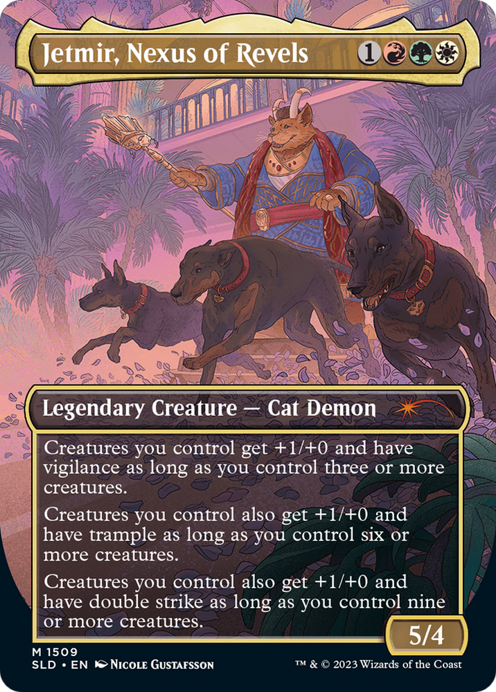 Jetmir, Nexus of Revels // Jetmir, Nexus of Revels [Secret Lair Commander Deck: Raining Cats and Dogs] Magic: The Gathering