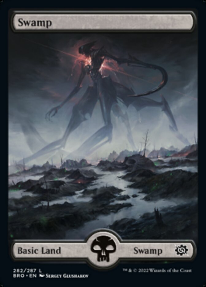 Swamp (282) [The Brothers' War] Magic: The Gathering