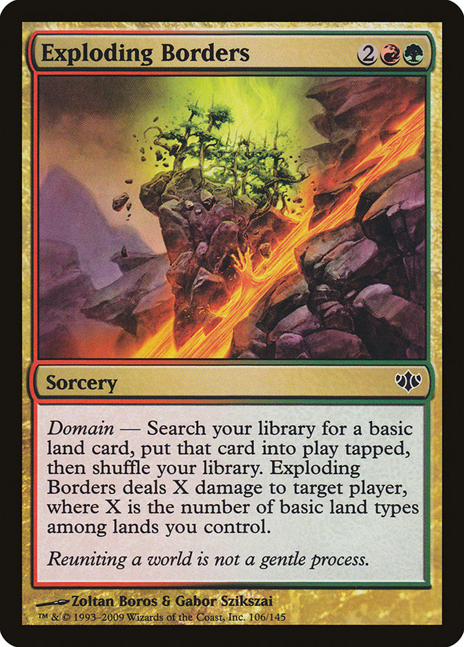 Exploding Borders [Conflux] Magic: The Gathering