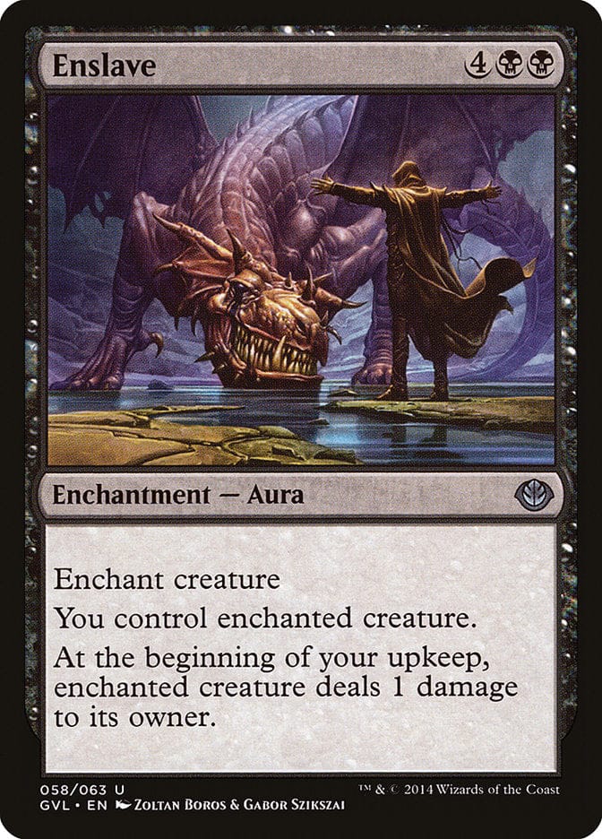 Enslave (Garruk vs. Liliana) [Duel Decks Anthology] Magic: The Gathering