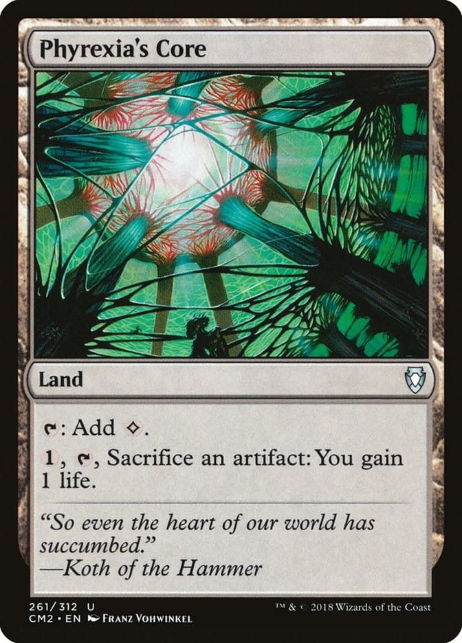 Phyrexia's Core [Commander Anthology Volume II] Magic: The Gathering