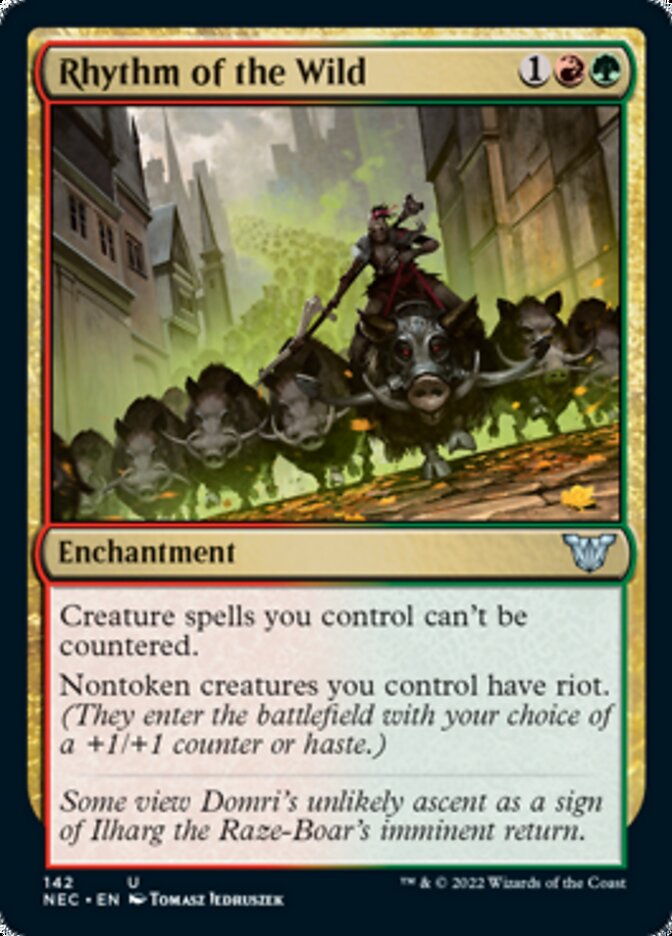 Rhythm of the Wild [Kamigawa: Neon Dynasty Commander] Magic: The Gathering