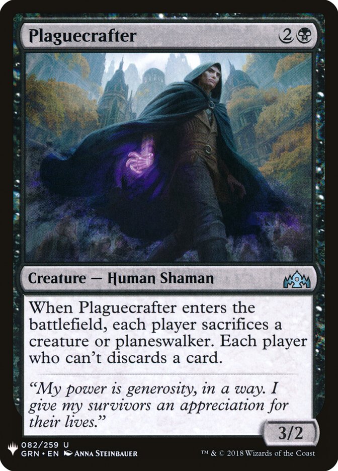 Plaguecrafter [Mystery Booster] Magic: The Gathering