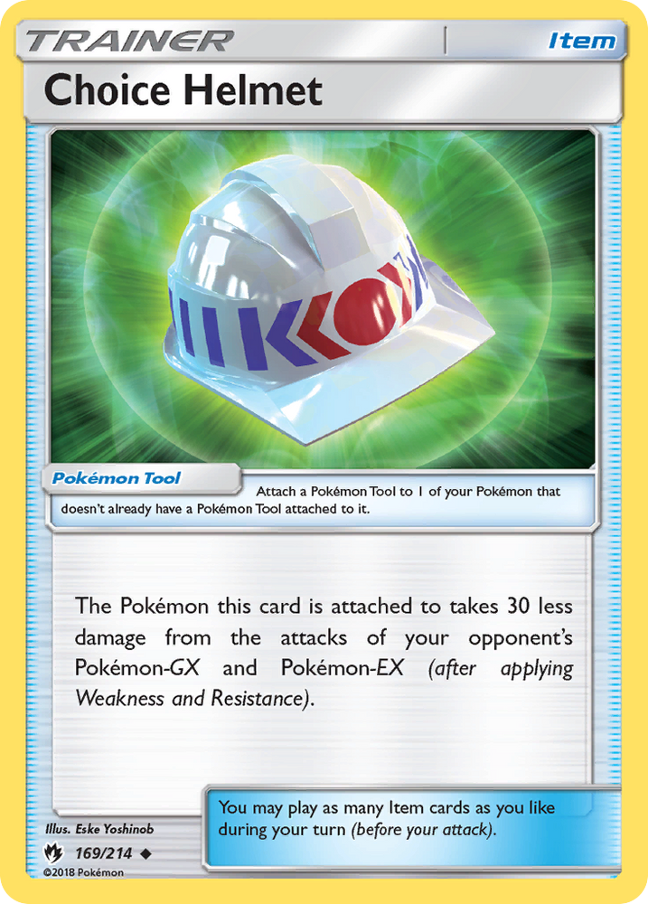 Choice Helmet (169/214) [Sun & Moon: Lost Thunder] Pokémon