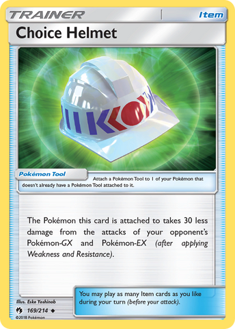 Choice Helmet (169/214) [Sun & Moon: Lost Thunder] Pokémon