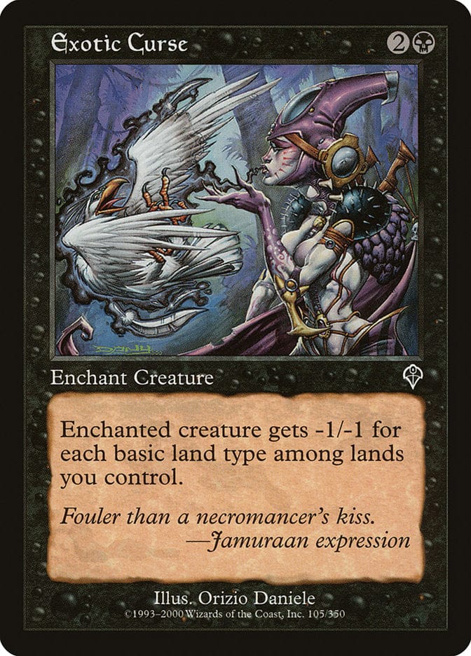 Exotic Curse [Invasion] Magic: The Gathering