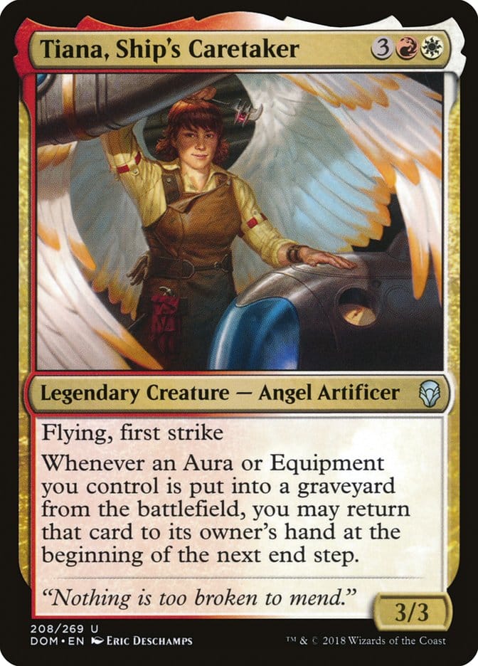 Tiana, Ship's Caretaker [Dominaria] Magic: The Gathering