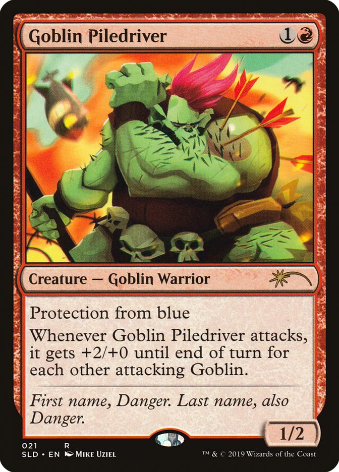 Goblin Piledriver [Secret Lair Drop Series] Magic: The Gathering