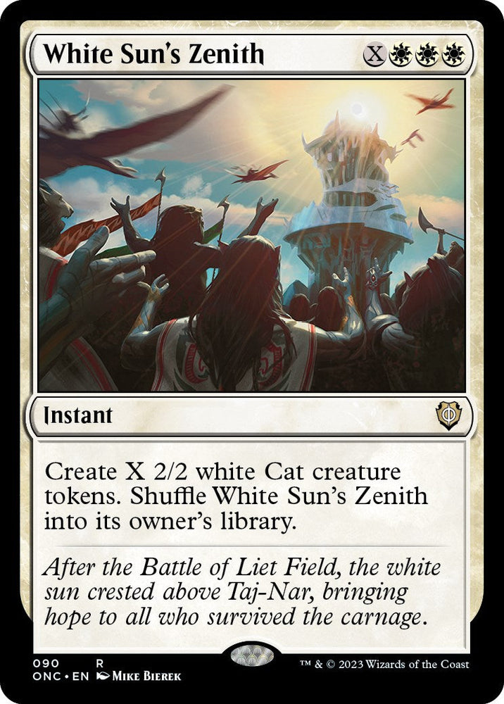 White Sun's Zenith [Phyrexia: All Will Be One Commander] Magic: The Gathering