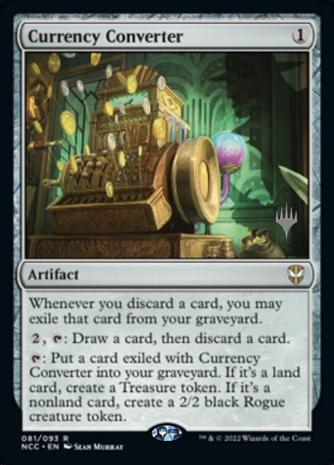 Currency Converter (Promo Pack) [Streets of New Capenna Commander Promos] Magic: The Gathering