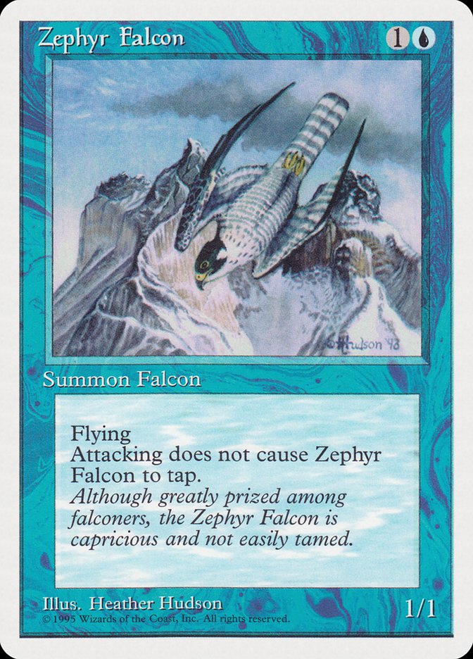 Zephyr Falcon [Rivals Quick Start Set] Magic: The Gathering
