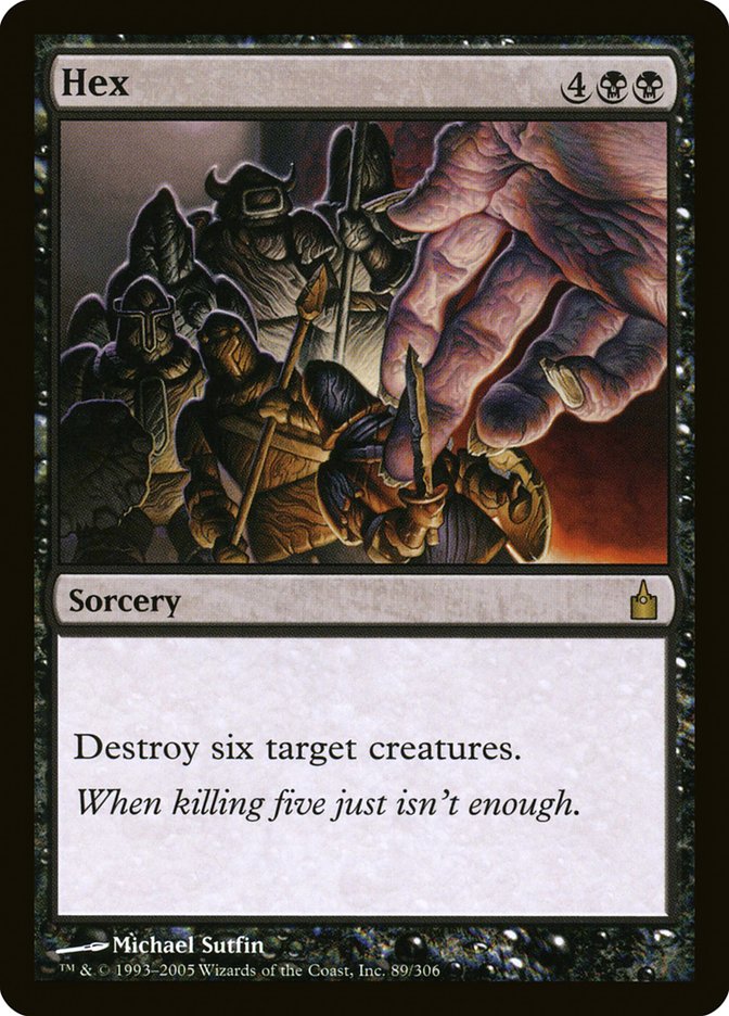 Hex [Ravnica: City of Guilds] Magic: The Gathering