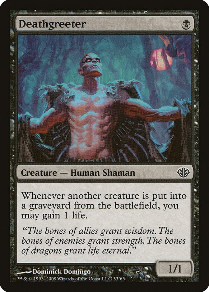 Deathgreeter [Duel Decks: Garruk vs. Liliana] Magic: The Gathering