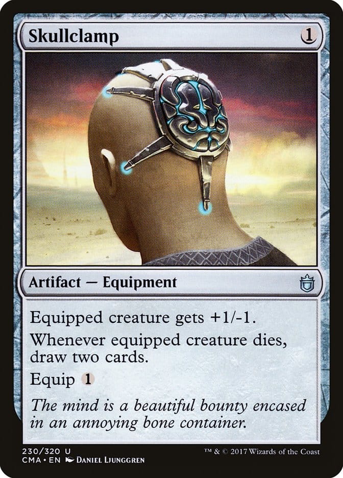 Skullclamp [Commander Anthology] Magic: The Gathering