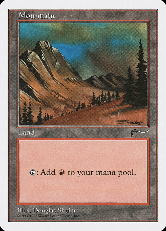 Mountain (Douglas Shuler) [Anthologies] Magic: The Gathering