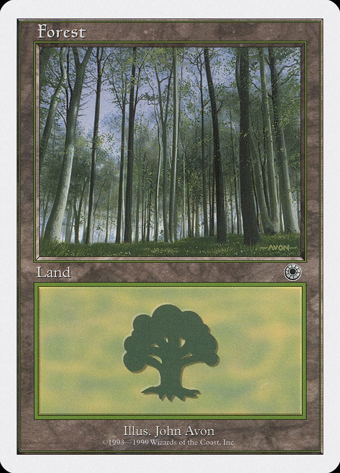 Forest (104) [Battle Royale] Magic: The Gathering