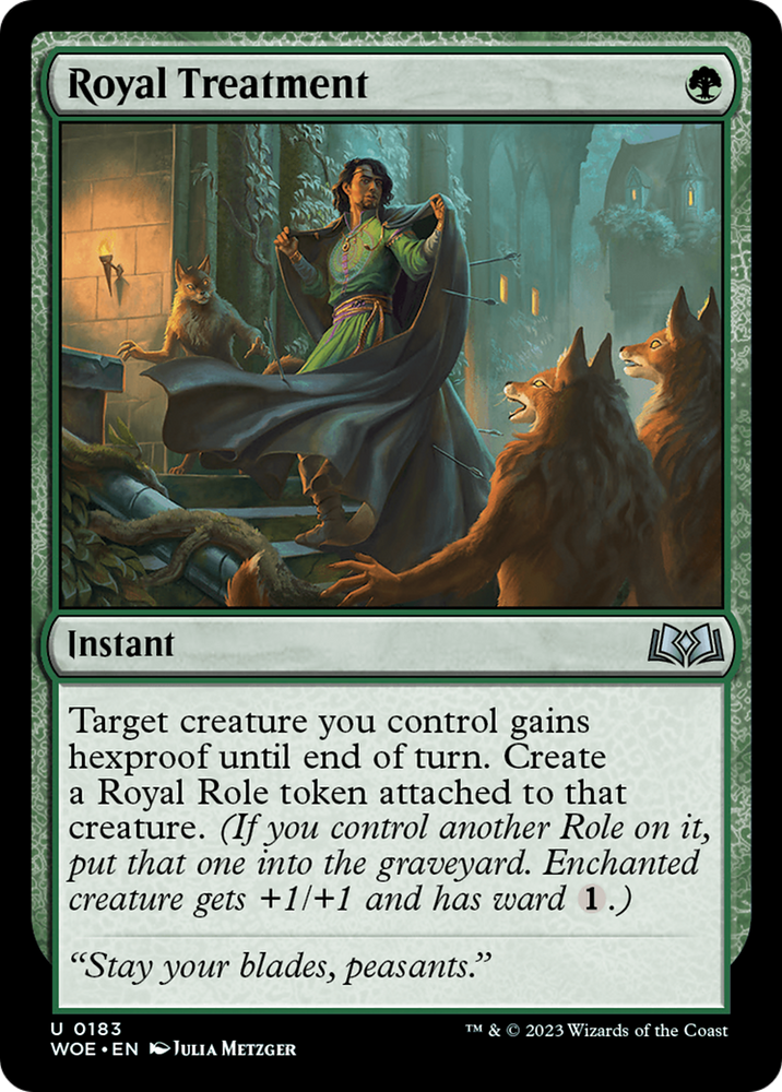 Royal Treatment [Wilds of Eldraine] Magic: The Gathering
