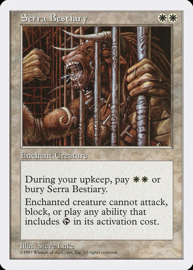 Serra Bestiary [Fifth Edition] Magic: The Gathering
