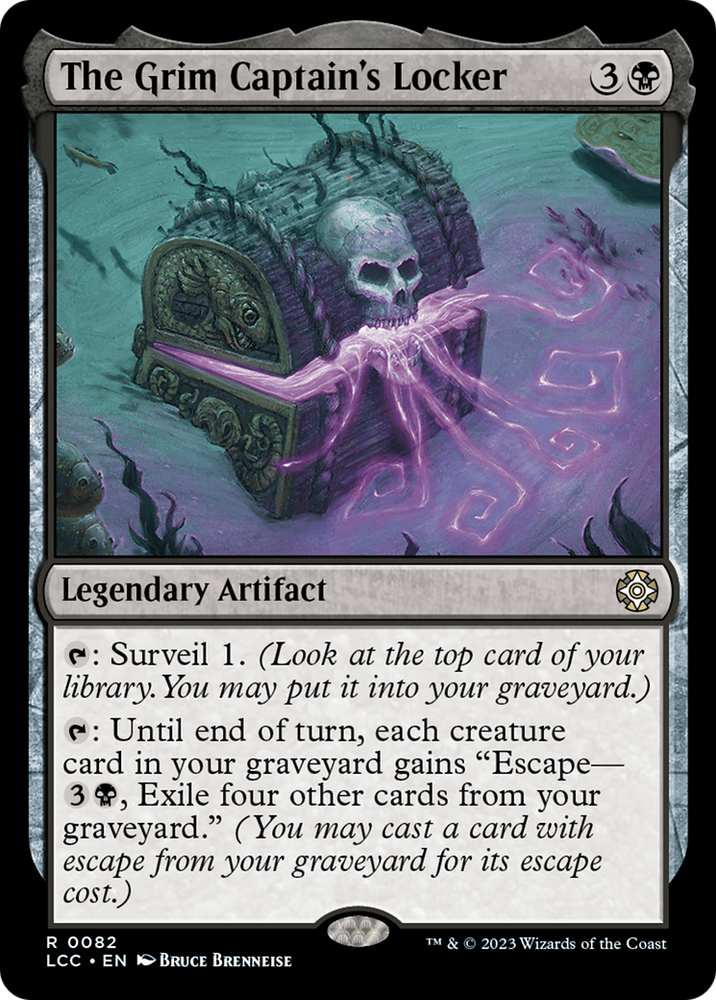 The Grim Captain's Locker [The Lost Caverns of Ixalan Commander] Magic: The Gathering