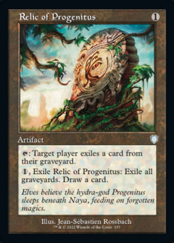 Relic of Progenitus (Retro) [The Brothers' War Commander] Magic: The Gathering