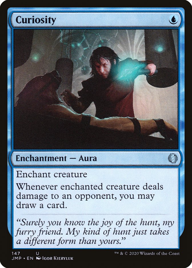 Curiosity [Jumpstart] Magic: The Gathering