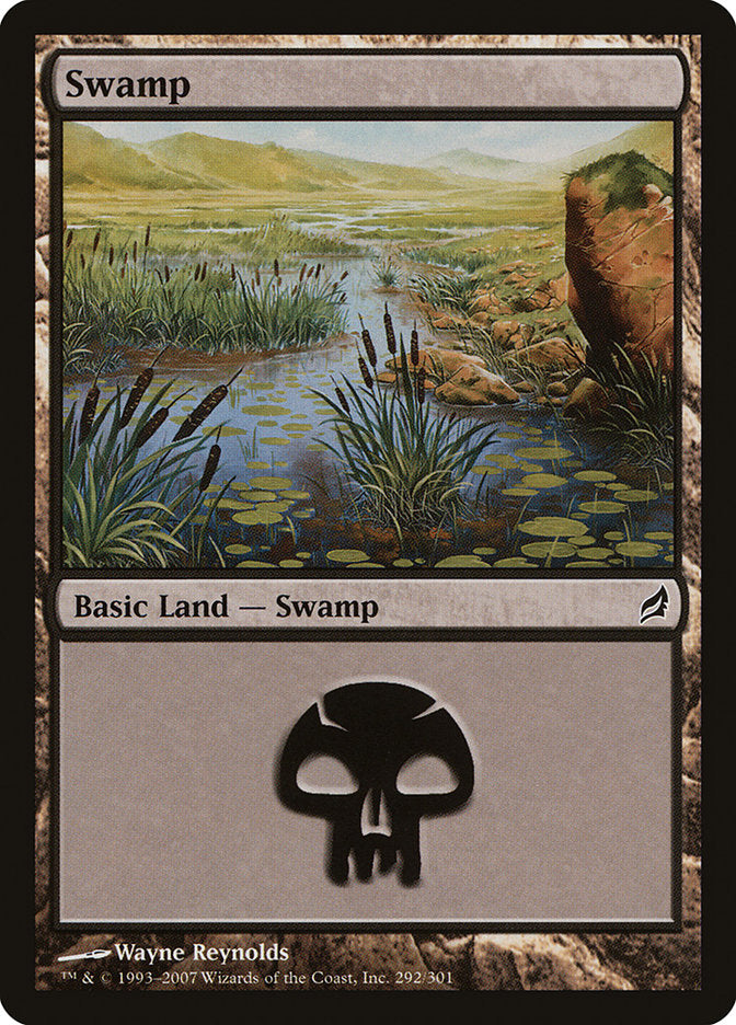 Swamp (292) [Lorwyn] Magic: The Gathering
