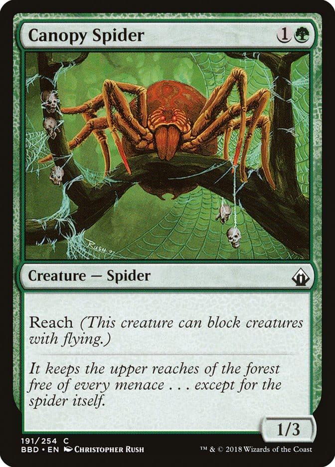 Canopy Spider [Battlebond] Magic: The Gathering
