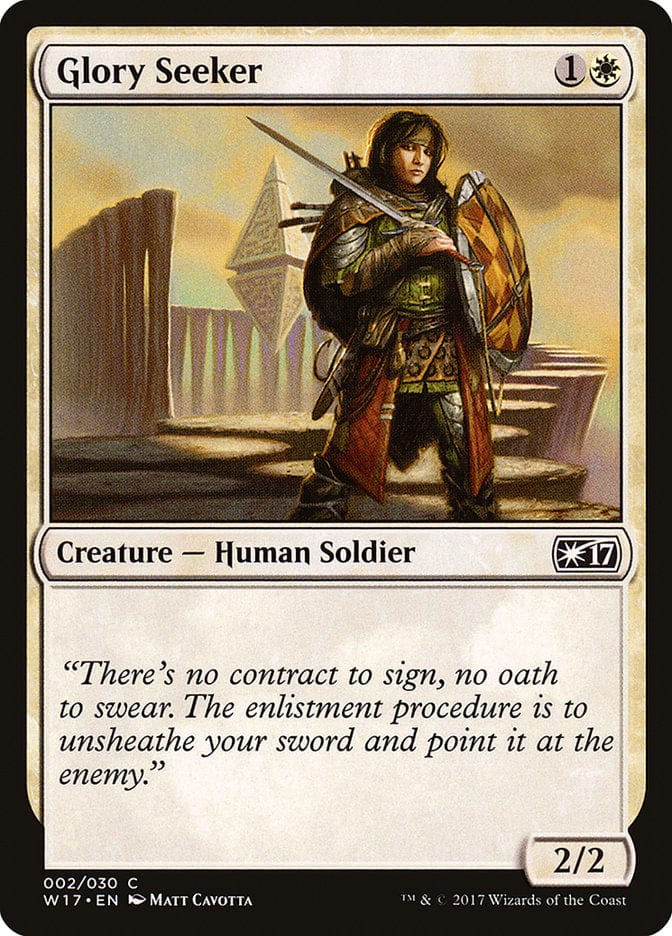 Glory Seeker [Welcome Deck 2017] Magic: The Gathering