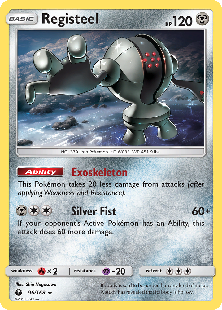 Registeel (96/168) [Sun & Moon: Celestial Storm] Pokémon