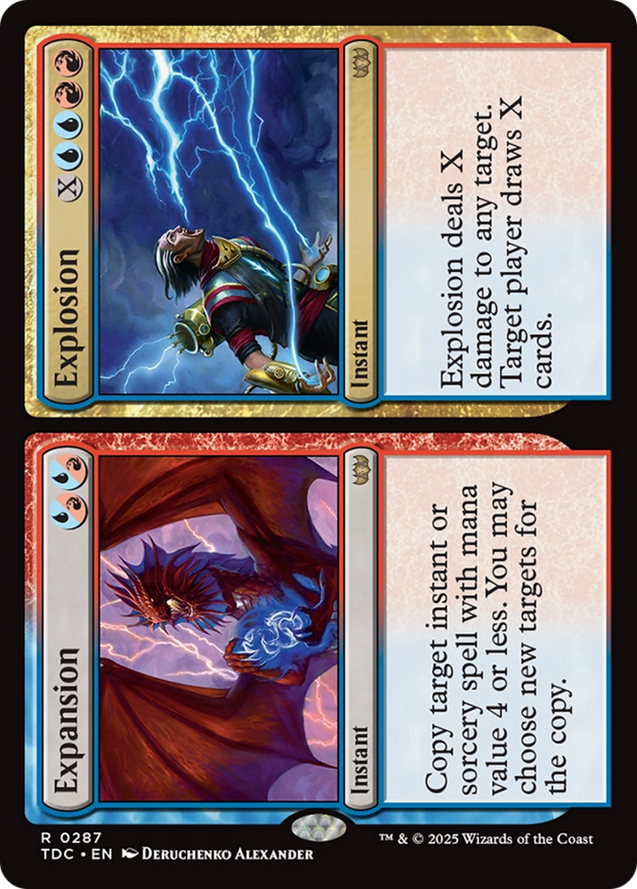 Expansion // Explosion [Tarkir: Dragonstorm Commander] Magic: The Gathering